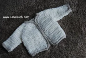 crochet baby cardigan pattern free