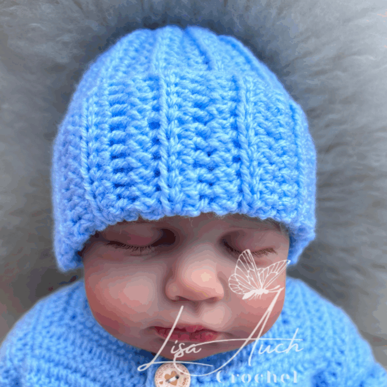 easiest crochet baby hat pattern beginner friendly step by step