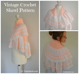 crochet, free pattern, shawl, baby blanket, lap blanket, vintage crochet patterns, easy crochet patterns