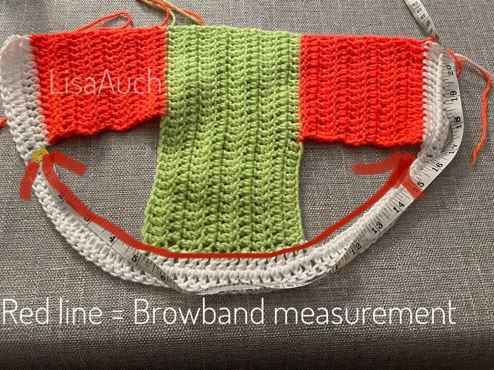horse hat crochet pattern