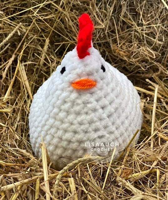 Crochet Chicken Pattern FREE (EASY no SEW) EASY Crochet Chicken Pattern FREE ( No SEW crochet Chicken patterns LisaAuch Crochet )