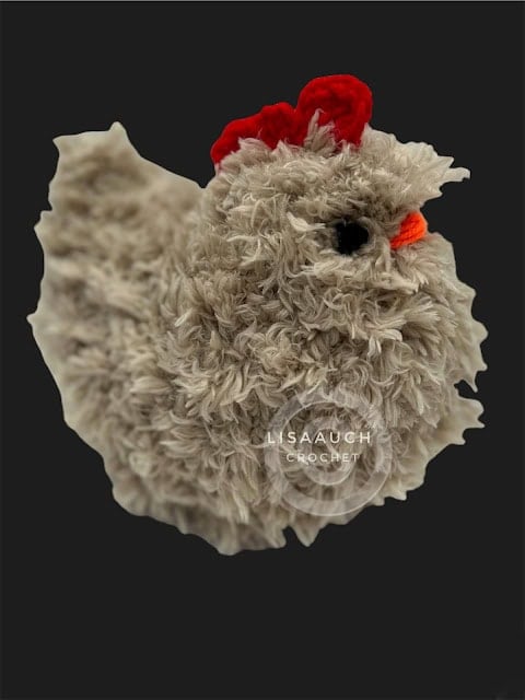 Crochet Chicken Pattern FREE EASY crochet chicken free pattern - easy crochet chicken pattern free - chubby fluffy chicken by lisaauch crochet