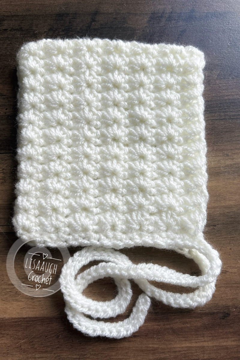 crochet BABY BONNET PATTERN FREE