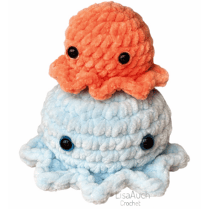 no sew octopus crochet pattern small pocket octo pattern