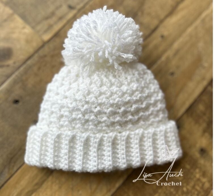 easy crochet baby hat pattern free