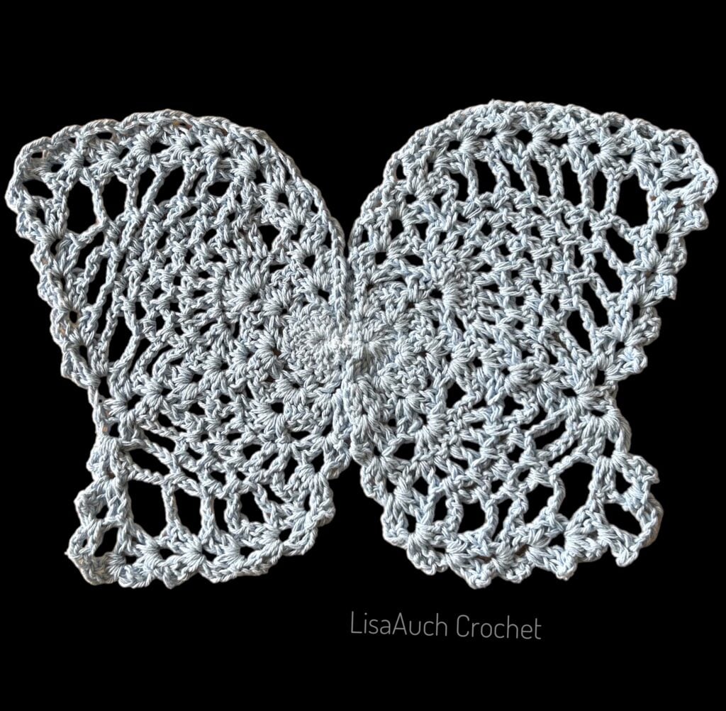 free butterfly lace crochet pattern free 