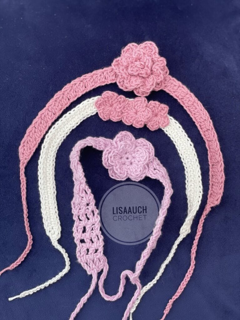 crochet baby heaband patterns free