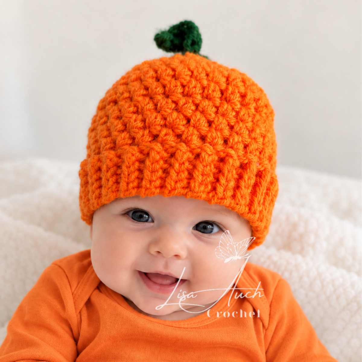 easy crochet baby beanie pumpkin hat pattern free Easy crochet baby beanie hat pattern pumpkin baby hat