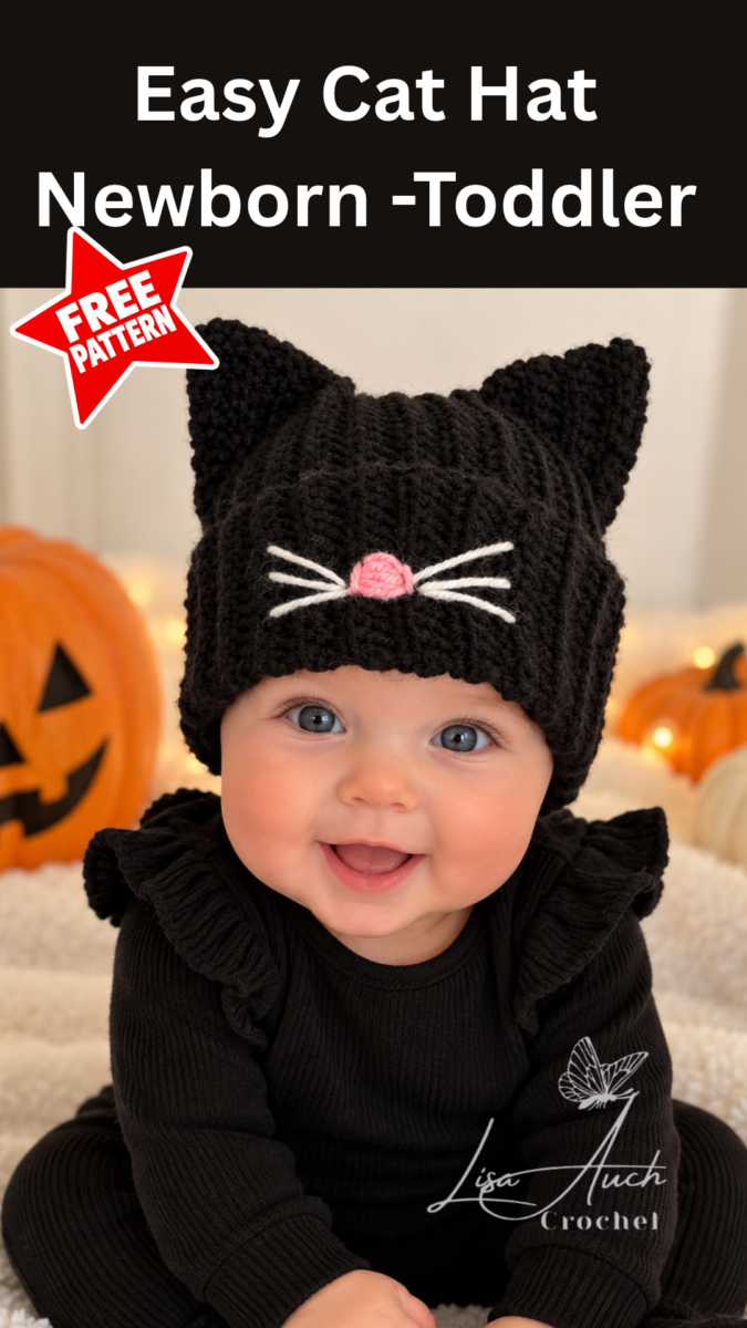 Crochet baby cat pattern